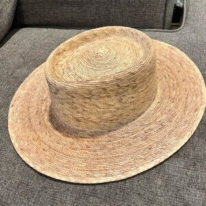 Lack Of Color Natural Straw Hat